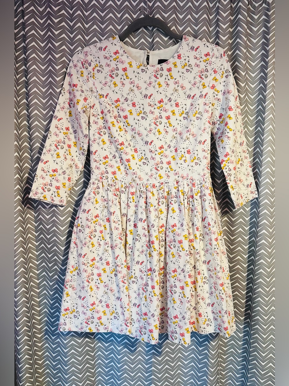 Vaute Brooklyn | Fit and Flare Butterfly Dress, XS